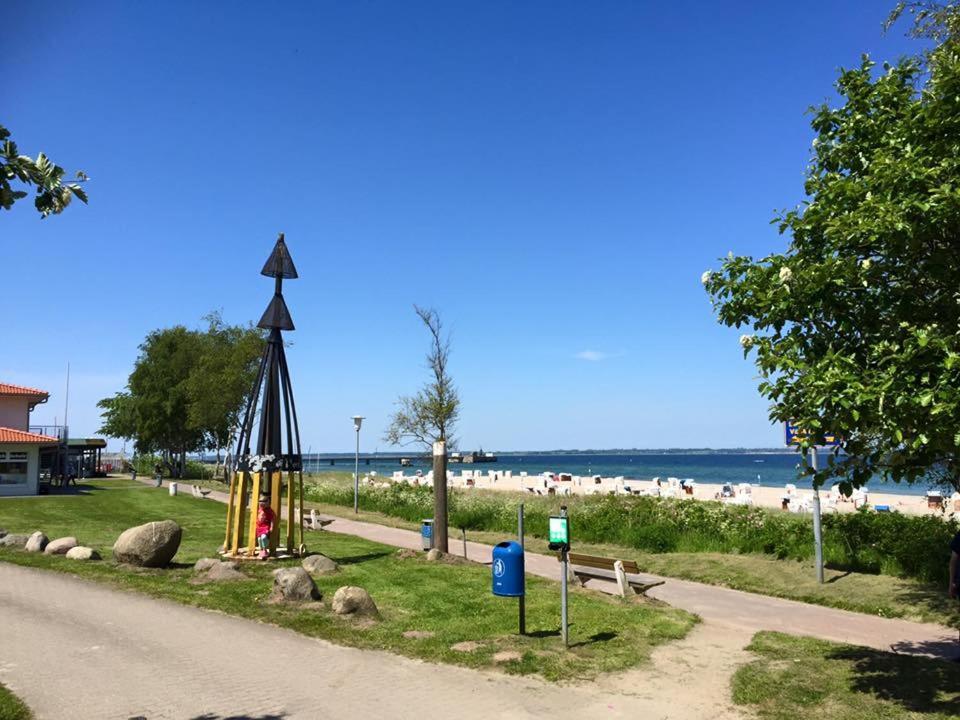 Neue Ferienwohnung An Der Ostsee,Terrasse,Sauna Surendorf Exteriér fotografie